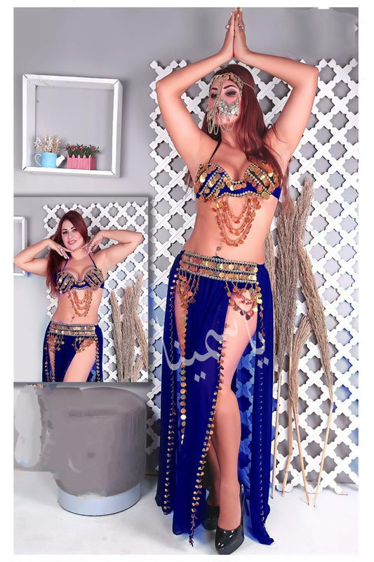 Ensemble de dance + Voile de Visage Oriental Gratuit